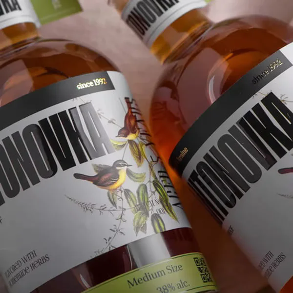 Custom Matte Wine Labels