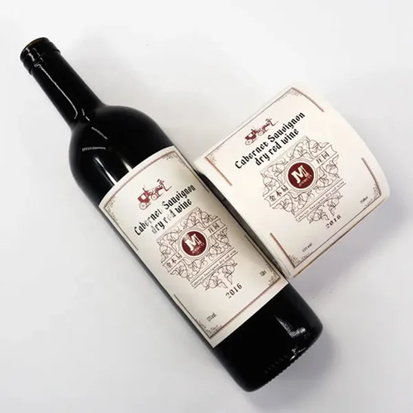 Custom Kraft Paper Wine Labels