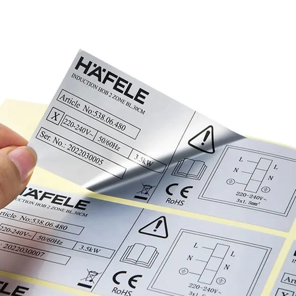 Custom High Temperature Resistant Labels